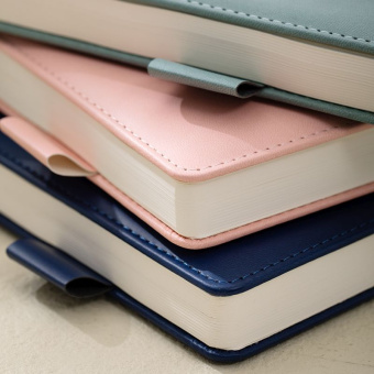 Блокнот Deli LINFINI EN158L A5 210х143мм искусст. кожа 144л линейка твердая обложка ассорти ассорти:син/роз/зел - купить недорого с доставкой в интернет-магазине