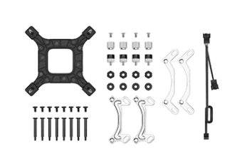 Система водяного охлаждения Deepcool LE500 RGB Soc-AM5/AM4/1200/1700/1851 черный 4-pin 18-33dB Al 220W 1238gr Ret (R-LE500-BKLNMC-G-1) - купить недорого с доставкой в интернет-магазине