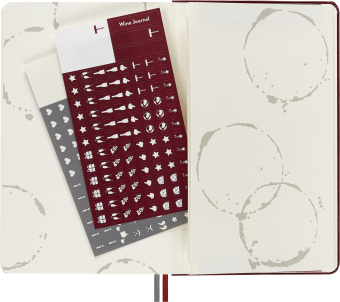 Блокнот Moleskine PASSION WINE PASWINE Large 130х210мм 400стр. подар.кор. винный - купить недорого с доставкой в интернет-магазине