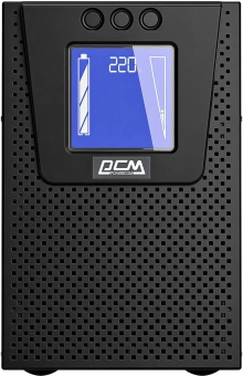 Источник бесперебойного питания Powercom Macan Plus MAC1000TIN 1000Вт 1000ВА черный - купить недорого с доставкой в интернет-магазине