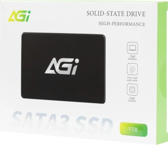 Накопитель SSD AGi SATA-III 1TB AGI1T0G17AI178 AI178 2.5" - купить недорого с доставкой в интернет-магазине