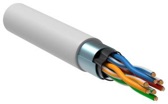Кабель информационный ITK Generica BC1-C5E04-328-305-G кат.5E FTP 4 пары 24AWG LSZH внутренний 305м белый - купить недорого с доставкой в интернет-магазине