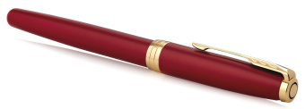 Ручка роллер Parker Sonnet Core T539 (CW1931475) LaqRed GT F черн. черн. подар.кор. сменный стержень 1стерж. кругл. 1цв. - купить недорого с доставкой в интернет-магазине