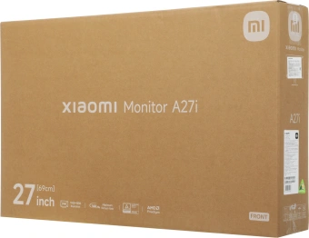 Монитор Xiaomi 27" A27i 2026 черный IPS LED 6ms 16:9 HDMI матовая 1500:1 300cd 178гр/178гр 1920x1080 144Hz DP FHD 3.9кг - купить недорого с доставкой в интернет-магазине