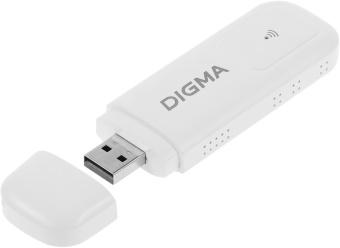 Модем 3G/4G Digma Dongle Wi-Fi DW1960 USB Wi-Fi Firewall +Router внешний белый - купить недорого с доставкой в интернет-магазине