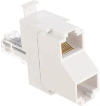 Адаптер Lanmaster TWT-T-U2-U2 белый - купить недорого с доставкой в интернет-магазине