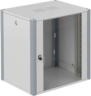 Шкаф коммутационный Sysmatrix (WP 6315.710 ) настенный 15U 600x350мм пер.дв.стекл 2 бок.пан. 60кг серый IP20 - купить недорого с доставкой в интернет-магазине
