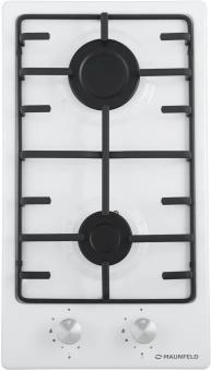 Газовая варочная поверхность Maunfeld EGHE.32.3EWG белый - купить недорого с доставкой в интернет-магазине