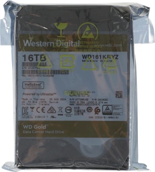 Жесткий диск WD SATA-III 16TB WD161KRYZ Server Gold 512E (7200rpm) 512Mb 3.5" - купить недорого с доставкой в интернет-магазине