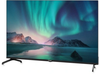 Телевизор LED Hyundai 43" H-LED43BU7006 Android TV Frameless Metal черный 4K Ultra HD 60Hz DVB-T DVB-T2 DVB-C DVB-S DVB-S2 USB WiFi Smart TV - купить недорого с доставкой в интернет-магазине