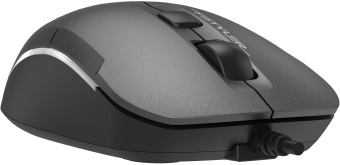 Мышь A4Tech Fstyler FM26S серый/черный оптическая 1600dpi silent USB для ноутбука 4but (FM26S USB (SMOKY GREY)) - купить недорого с доставкой в интернет-магазине