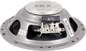 Колонки автомобильные Kicx SL-165 100Вт 91дБ 4Ом 16.5см (6 1/2дюйм) (ком.:2кол.) коаксиальные двухполосные - купить недорого с доставкой в интернет-магазине