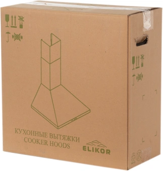 Вытяжка каминная Elikor Оптима 50П-400-П3Л белый управление: ползунковое (1 мотор) - купить недорого с доставкой в интернет-магазине