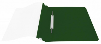 Папка-скоросшиватель Бюрократ Люкс -PSL20A5GRN A5 прозрач.верх.лист пластик зеленый 0.14/0.18 - купить недорого с доставкой в интернет-магазине