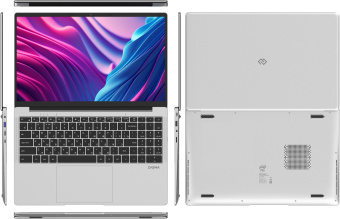 Ноутбук Digma EVE P5851 Pentium Silver N5030 8Gb SSD256Gb Intel UHD Graphics 605 15.6" IPS FHD (1920x1080) Windows 11 Professional silver WiFi BT Cam 5000mAh (DN15N5-8CXW05) - купить недорого с доставкой в интернет-магазине