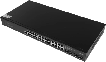 Коммутатор Cudy GS2024S2 (L2) 24x1Гбит/с 4SFP управляемый - купить недорого с доставкой в интернет-магазине