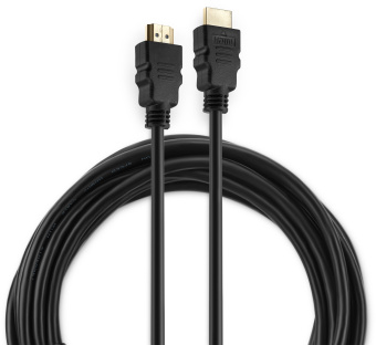 Кабель аудио-видео Buro HDMI 1.4 HDMI (m)/HDMI (m) 5м. позолоч.конт. черный (BHP RET HDMI50) - купить недорого с доставкой в интернет-магазине