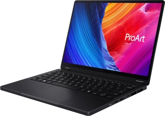 Ноутбук Asus ProArt PX13 HN7306EA-LX129X Ryzen AI Max+ 395 32Gb SSD1Tb AMD Radeon Graphics 8060S 13.3" OLED Touch 3K (2880x1800) Windows 11 Pro black WiFi BT Cam Bag (90NB17X1-M00990) - купить недорого с доставкой в интернет-магазине