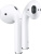 Гарнитура вкладыши Apple AirPods 2 A2032,A2031,A1602 белый беспроводные bluetooth в ушной раковине (MV7N2ZM/A) - купить недорого с доставкой в интернет-магазине