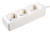 Сетевой удлинитель IEK У03 3м (3 розетки) белый (пакет ПЭ) - купить недорого с доставкой в интернет-магазине