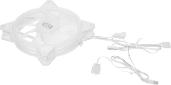 Вентилятор для корпуса PcCooler F3 T120 ARGB 120х120x25 белый 4-pin 21.6дБ (F3-T120WHAM1-GL) Ret - купить недорого с доставкой в интернет-магазине