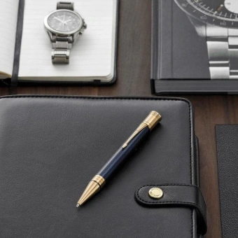 Ручка шариков. Parker Duofold K307 Prestige (1931373) Blue Chevron GT M черн. черн. подар.кор. - купить недорого с доставкой в интернет-магазине