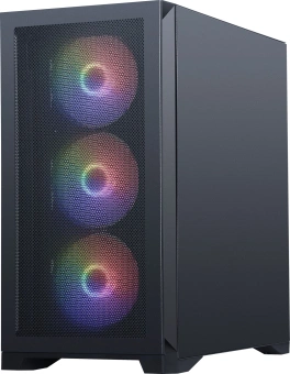 Корпус Accord AM08 черный без БП mATX 4x120mm 2x140mm 2xUSB2.0 1xUSB3.0 audio bott PSU - купить недорого с доставкой в интернет-магазине