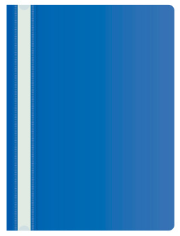 Папка-скоросшиватель Buro -PSE20BU/BLUE A4 прозрач.верх.лист пластик синий 0.11/0.13 - купить недорого с доставкой в интернет-магазине