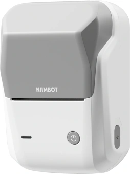 Термопринтер Niimbot B1 (1746887) 203dpi 50мм/с/USB/BT для печ.этик. серебристый - купить недорого с доставкой в интернет-магазине