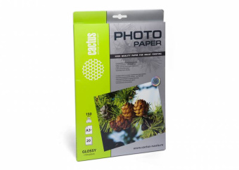 Фотобумага Cactus CS-GA315020 A3+/150г/м2/20л./белый глянцевое для струйной печати - купить недорого с доставкой в интернет-магазине