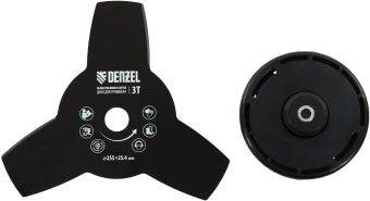 Триммер бензиновый Denzel DR-43 2.5л.с. неразбор.штан. реж.эл.:леска/нож - купить недорого с доставкой в интернет-магазине