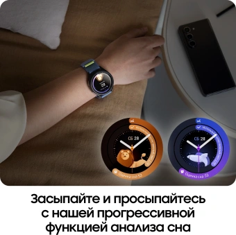 Смарт-часы Samsung Galaxy Watch 6 Classic LTE 43мм 1.3" Super AMOLED корп.черный рем.черный (SM-R955FZKACAU) - купить недорого с доставкой в интернет-магазине