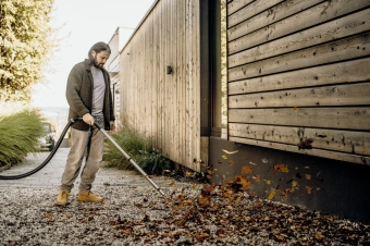 Строительный пылесос Karcher WD 6 P S V-30/6/22/T 1300Вт (уборка: сухая/влажная/выдув/сбор воды) желтый - купить недорого с доставкой в интернет-магазине