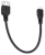 Кабель OTG Buro USB (f)-micro USB (m) 0.2м черный - купить недорого с доставкой в интернет-магазине