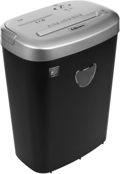 Шредер Fellowes PowerShred 53С черный/серый (секр.P-4) фрагменты 10лист. 23лтр. скрепки скобы пл.карты CD - купить недорого с доставкой в интернет-магазине