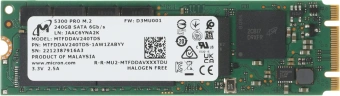Накопитель SSD Crucial SATA-III 240GB MTFDDAV240TDS-1AW1ZABYY 5300 Pro M.2 2280 - купить недорого с доставкой в интернет-магазине