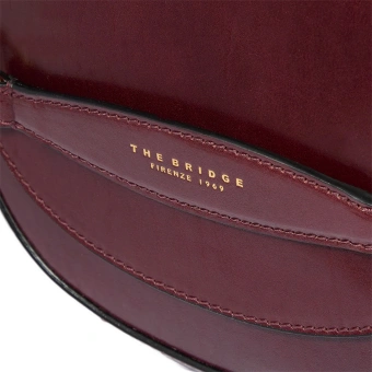 Сумка женская The Bridge Bettina 04371201/YF бургунди натур.кожа - купить недорого с доставкой в интернет-магазине