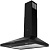 Вытяжка каминная Lex BRIZ 500 черный управление: кнопочное (1 мотор)