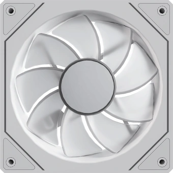 Вентилятор для корпуса Formula Floe 12WH ARPW Reverse ARGB 120х120x25 белый 4-pin 26.8дБ (FLOE 12WH ARPW REVERSE) Ret - купить недорого с доставкой в интернет-магазине