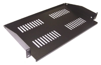 Полка стационарная Lanmaster TWT-CB-SF350-2U/60 2U нагр.:60кг. 19" 350мм черный (упак.:1шт) - купить недорого с доставкой в интернет-магазине
