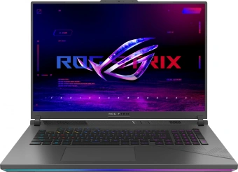 Ноутбук Asus ROG Strix G18 G814JVR-N6045 Core i9 14900HX 16Gb SSD1Tb NVIDIA GeForce RTX4060 8Gb 18" IPS WQXGA (2560x1600) noOS grey WiFi BT Cam (90NR0IF6-M00210) - купить недорого с доставкой в интернет-магазине