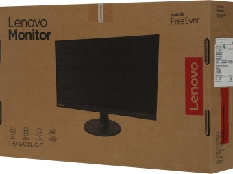 Монитор Lenovo 23.8" ThinkVision C24-40 черный VA 4ms 16:9 HDMI матовая 250cd 178гр/178гр 1920x1080 75Hz FreeSync VGA FHD 3.3кг - купить недорого с доставкой в интернет-магазине