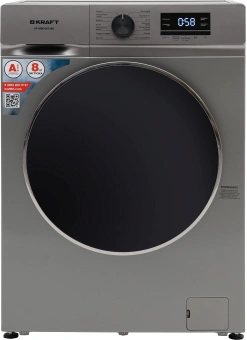 Стиральная машина Kraft KF-MBDS8148G класс: A+++ загр.фронтальная макс.:8кг серый инвертор - купить недорого с доставкой в интернет-магазине