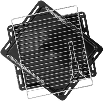 Духовой шкаф Электрический Maunfeld EOEH.5811B черный - купить недорого с доставкой в интернет-магазине