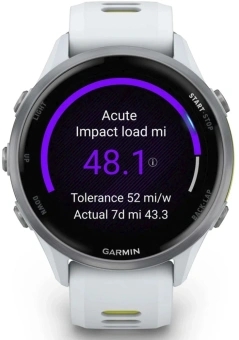 Смарт-часы Garmin Forerunner 970 47мм 1.4" AMOLED корп.серый рем.серый (010-02969-11) - купить недорого с доставкой в интернет-магазине
