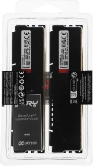 Память DDR5 2x8Gb 5600MHz Kingston KF556C40BBK2-16 Fury Beast RTL Gaming PC5-44800 CL40 DIMM 288-pin 1.25В single rank с радиатором Ret - купить недорого с доставкой в интернет-магазине