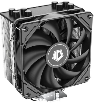 Устройство охлаждения(кулер) ID-Cooling SE-224-XTS Soc-AM5/AM4/1200/1700/1851 серебристый/черный 4-pin 16-29dB Al+Cu 220W 650gr Bulk (SE-224-XTS BULK) - купить недорого с доставкой в интернет-магазине