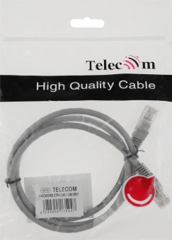 Патч-корд Premier NA102-UTP-C6-1M 10Гбит/с UTP 4 пары cat.6 CCA molded 1м серый RJ-45 (m)-RJ-45 (m) - купить недорого с доставкой в интернет-магазине