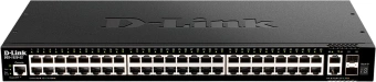 Коммутатор D-Link DGS-1520-52/A1A (L3) 48x1Гбит/с 2x10Гбит/с 2xКомбо(10GBase-T/SFP+) 2SFP+ управляемый - купить недорого с доставкой в интернет-магазине