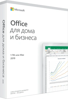 Офисное приложение Microsoft Office Home and Business 2019 Medialess English (T5D-03332) - купить недорого с доставкой в интернет-магазине